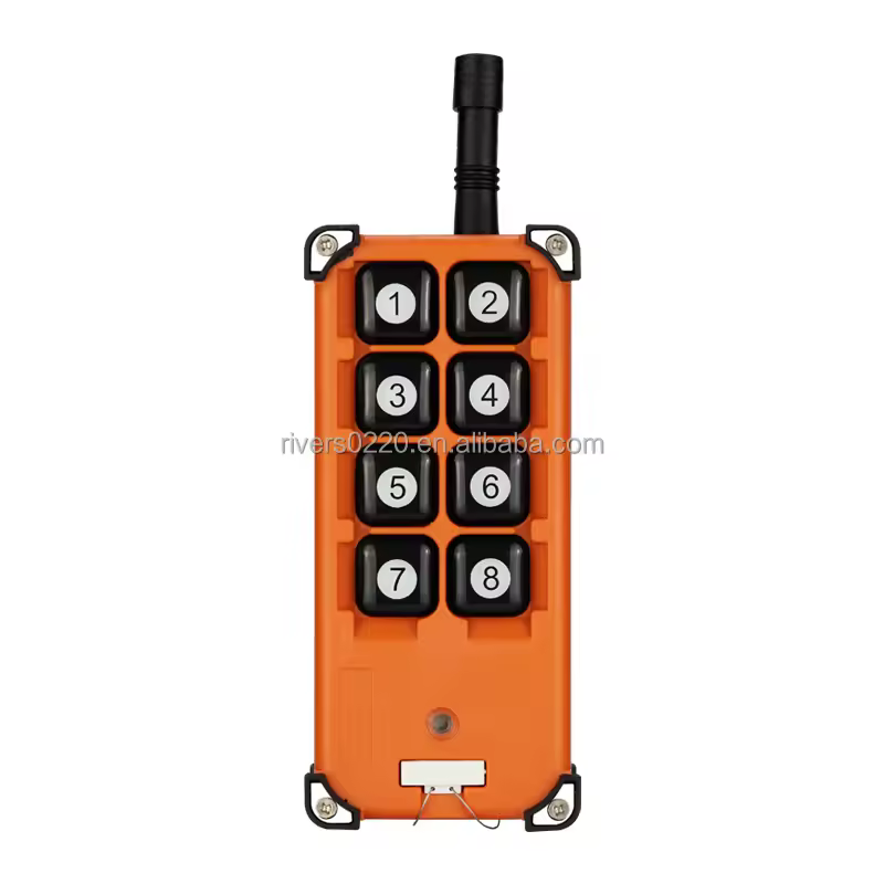 R8K 8-Channel 10A AC85–220V Industrial Wireless Remote Control